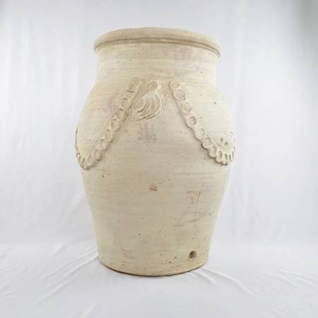 Wysoka donica ceramiczna na taras 67 cm